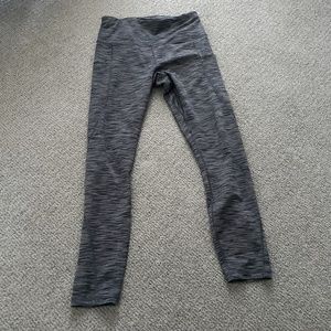 Lingswallow Heather Gray Workout Leggings